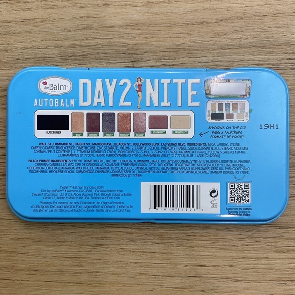NEW‎ The Balm | Day2Night | Auto Balm Travel Eyeshadow - Picture 6 of 6